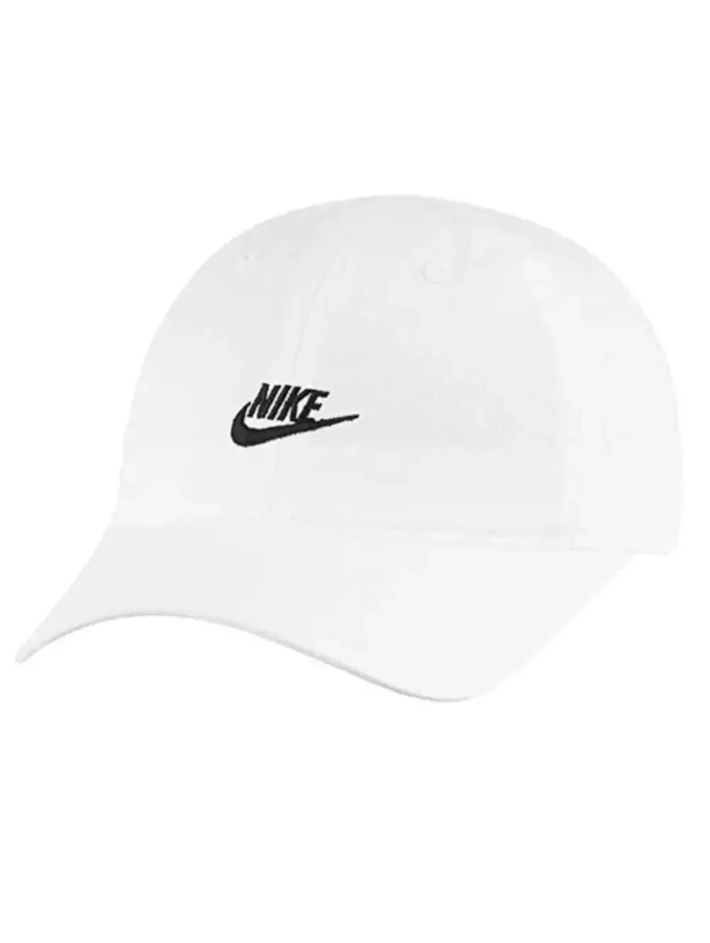 Unisex Child Nike Logo Swoosh Cap Adjustable Hat White 4-7